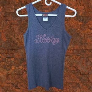 Harley Davidson V-Neck Tank top